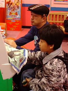 息子の勝利（＾＾；）