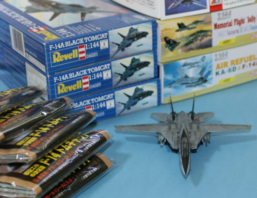 各社 F 14トムキャット 1 144トムキャット総覧 プラモデル編 実空戦記 私の航空機プラモデル日記 楽天ブログ