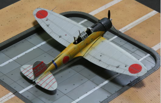 1/72 日本海軍 航空母艦 赤城 艦橋と飛行甲板 1941年 真珠湾攻撃