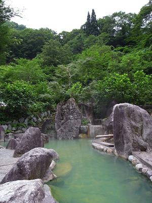 中宮温泉足湯