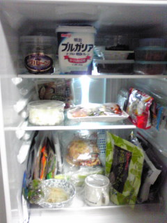 健康的な冷蔵庫の中身