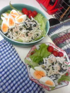 大根とわかめのサラダ