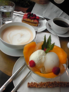 カフェオレボウル、でかっ