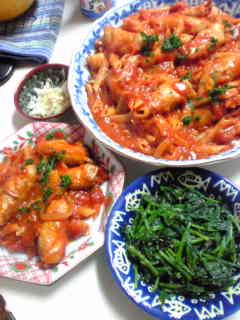 いつもの節約おかず