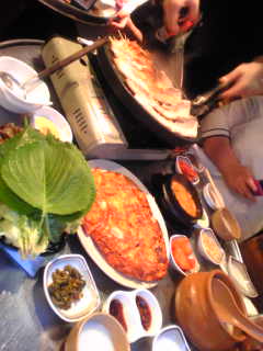 どのテーブルも似た感じ