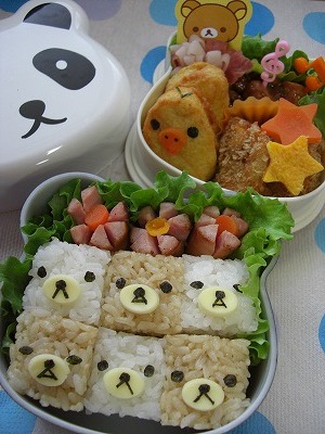 キューブ☆リラックマ弁♪