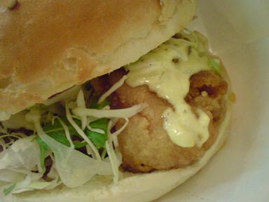 太宰府バーガーのアップ