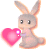 ハートうさぎ右.gif