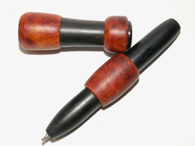 手作りオリジナルデザイン木製ボールペン６．５号（２）