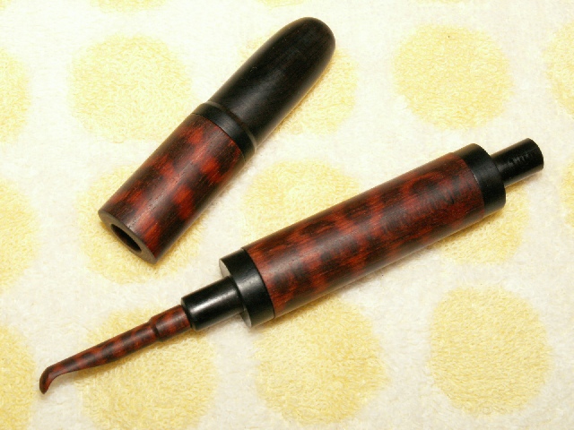 手作りオリジナルデザイン木製耳かき６［スネークウッド］2