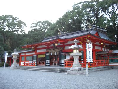 速玉神社・拝殿