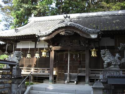 笠山神社・拝殿