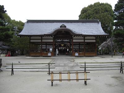 藤森神社・拝殿