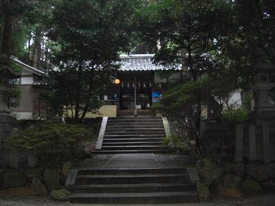 當麻山口神社拝殿