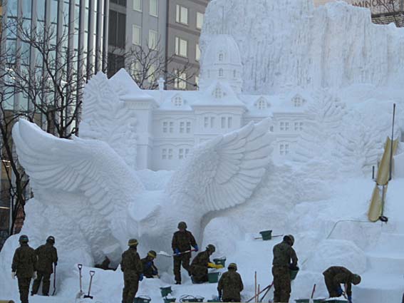 雪まつり準備2