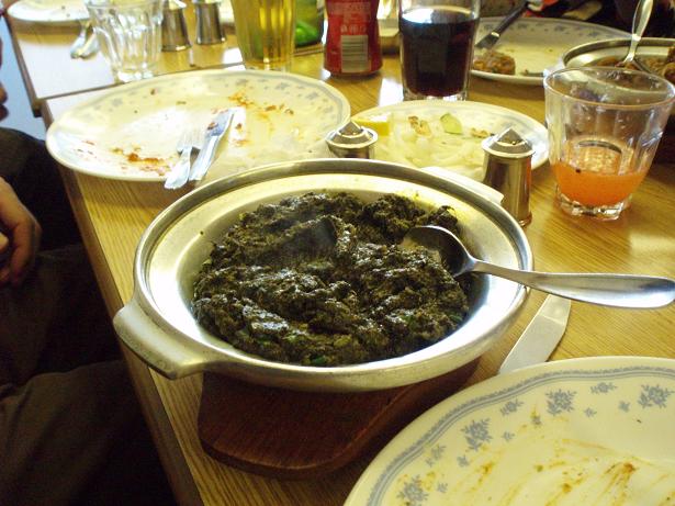 spinach curry