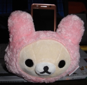 コリラックマうさぎの携帯スタンド