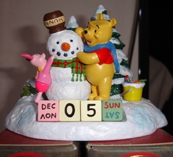 プーさんカレンダー