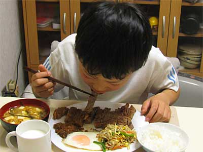夕食　　　20080122