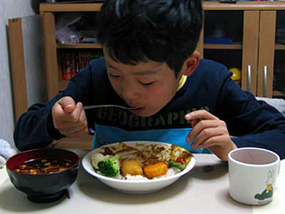 今日の夕食　　　　20080119