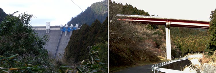 安濃ダムへサイクリング　　　20070125