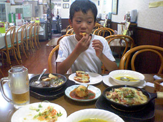 夕食　　20080704