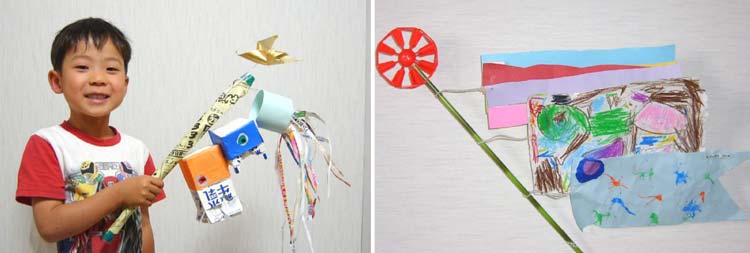 今年の鯉のぼり、去年の鯉のぼり　20050510