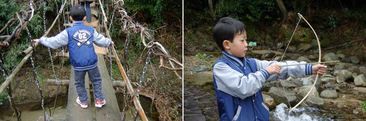 うきさとむら　　じゃんぼ七草粥祭　　　20070218