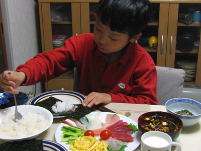 夕食　　　20080121