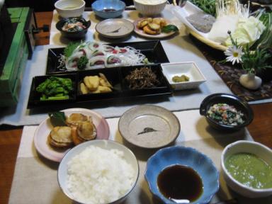 今日の夕食