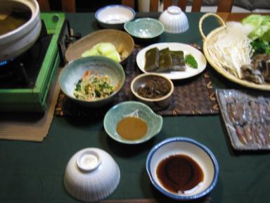 今日の夕食