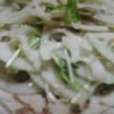 蓮根の柚子こしょう炒め