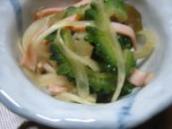 ゴーヤのポン酢和え