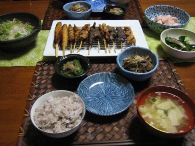 今日の夕食