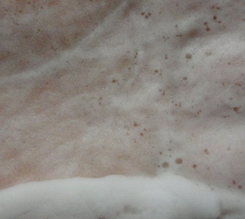 スパークリングロゼマスクが泡に！