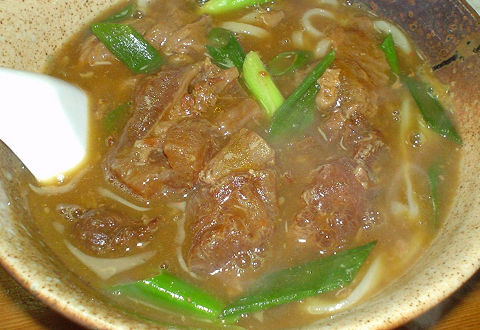 牛すじカレーうどん