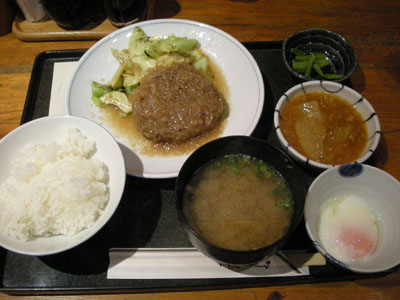 和風ハンバーグ