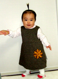 SOYブラウンスカート