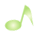 音符緑