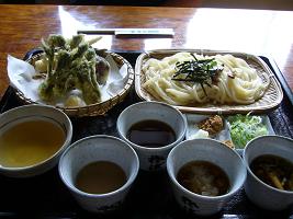 松島屋・特ざるうどん竹