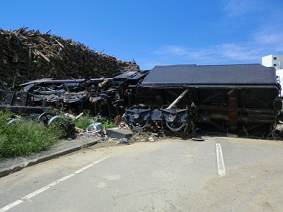 志津川　蒸気機関車