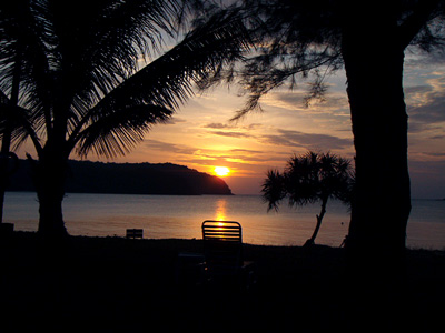 ランカウイの夕日