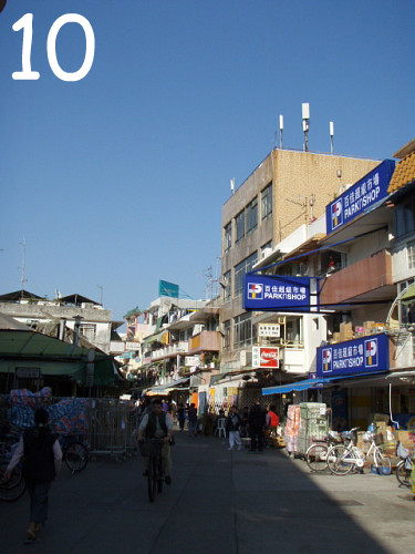 来た通りを振り返ってみました