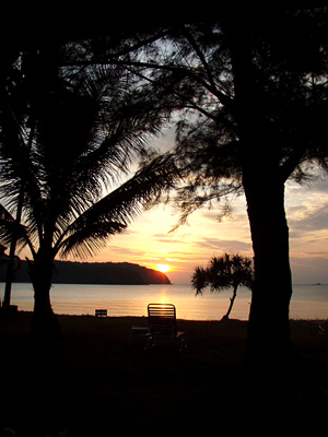 ランカウイのサンセット