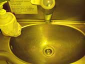 蛇口栓にちょっと喜び