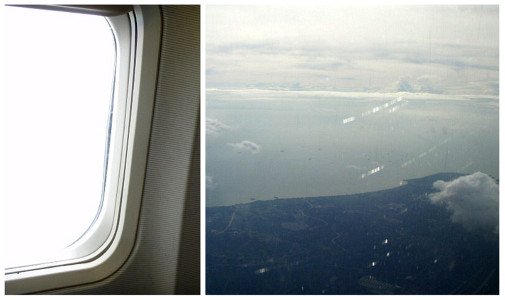 およそ50分ほどのフライト~