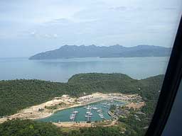 島が近づいてきた～