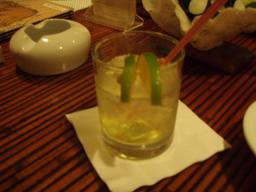ジンライムで