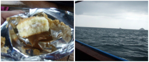 雨が迫ってきた～