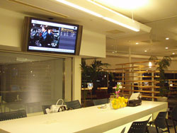 カウンターテーブル席